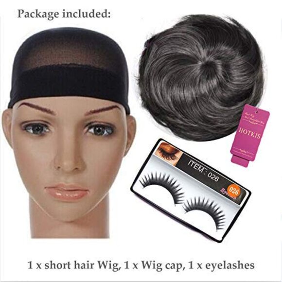 Short Curly Pixie Cut Wig Human Hair for Black Women Short Human Hair Pixie Cut - Picture 8 of 9